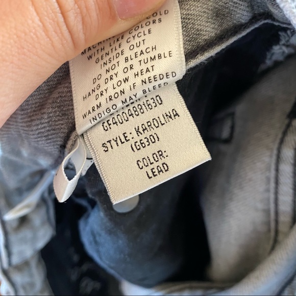 Grlfrnd Karolina Button Fly Jeans - Picture 6 of 12